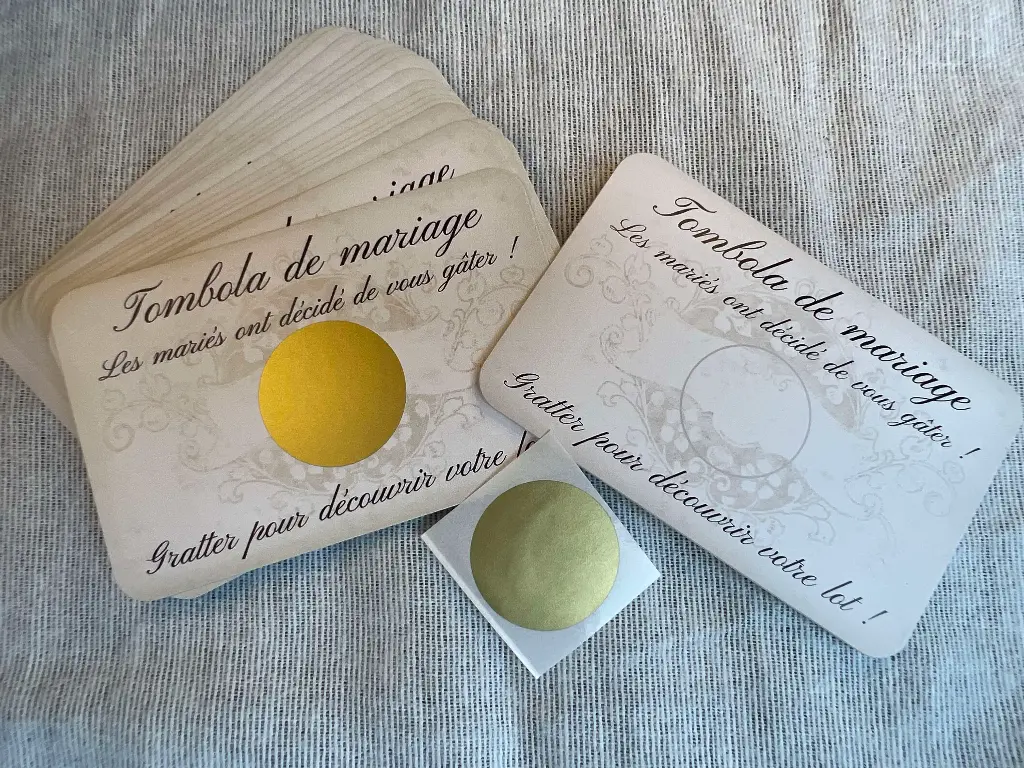 Tombola de mariage