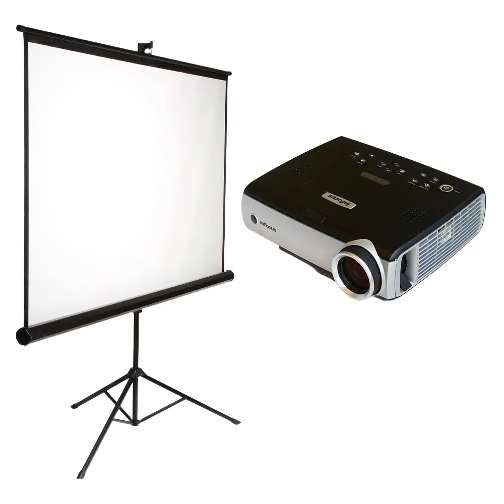 LOCATION vidéoprojecteur + écran trepied